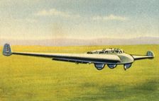 Powered flying-wing plane, 1932. Creator: Unknown