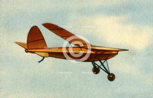 Powered model plane, 1932. Creator: Unknown.