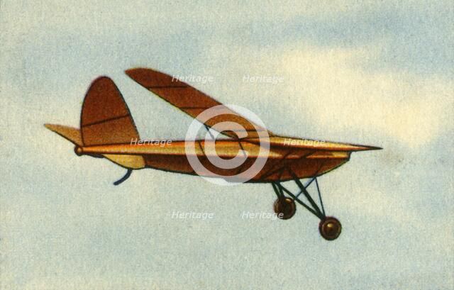 Powered model plane, 1932. Creator: Unknown.