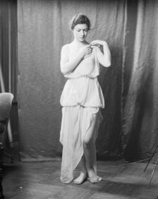 Powers, Betty, Miss, portrait photograph, 1929 Mar. 2. Creator: Arnold Genthe