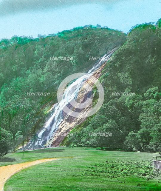 'Powerscourt Waterfall, Co. Wicklow', c1910. Artist: Unknown.