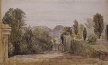 Powis Castle, 1835-45. Creator: David Cox the Elder