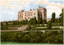 Powis Castle, Powys, Wales, home of the Earl of Powys, c1880