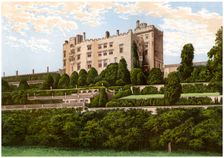 Powis Castle, Powys, Wales, home of the Earl of Powys, c1880