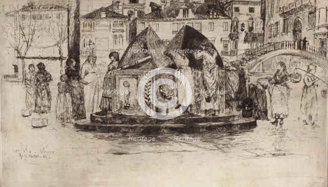 Pozzo San Vio, 1882. Creator: Otto Henry Bacher.