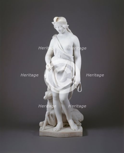 Pocahontas, 1868. Creator: Joseph Mozier.