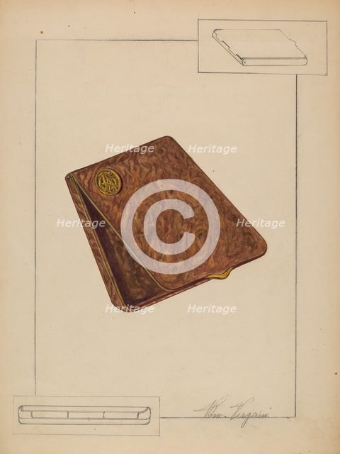 Pocket Case, 1935/1942. Creator: William Vergani.