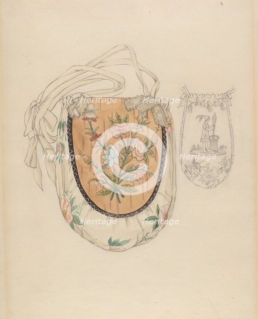 Pocket Case or Reticule, c. 1936. Creator: Rosalia Lane.