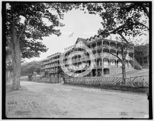 Pocono Mountain House, Mt. Pocono, Pa., c1905. Creator: Unknown.