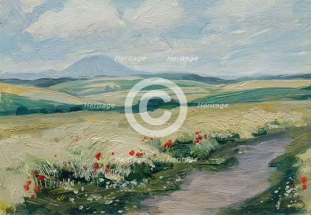 Podripsko (from the folder "16 views of Czech landscapes‘Ceská krajina’"), 1902. Creator: Ferdinand Engelmuller.