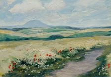 Podripsko (from the folder "16 views of Czech landscapes‘Ceská krajina’"), 1902. Creator: Ferdinand Engelmuller