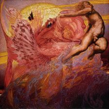Poema del Atlántico. La tarde. (Poem of the AtlanticAfternoon), 1917-1918. Creator: Néstor, (Néstor Martín-Fernández de la Torre) (1887-1938)