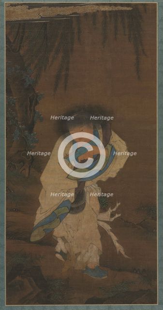 Poet and Recluse Hanshan, 1400s. Creator: Unknown.