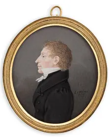 Poet Eric Sjöberg, 1814-1859. Creator: Erik Wilhelm the Younger