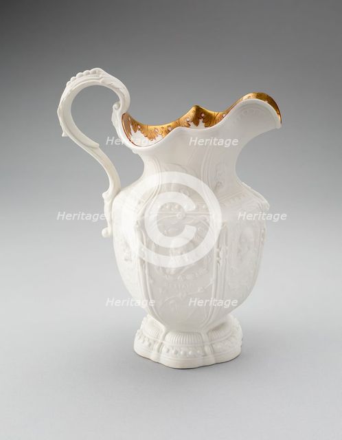 Poet's Pitcher, 1875/86. Creator: Union Porcelain Works.