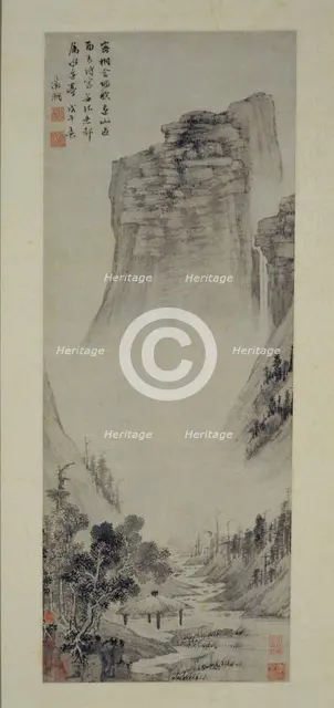 Poetic thoughts in a riverside pavilion, 1558. Creator: Wen Zhengming (1470-1559).