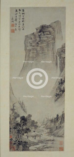 Poetic thoughts in a riverside pavilion, 1558. Creator: Wen Zhengming (1470-1559).