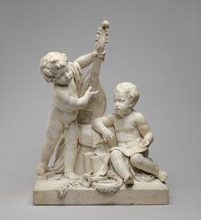 Poetry and Music, c. 1774/1778. Creator: Claude Michel