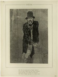Poetry IV, December 1856. Creator: Félicien Rops