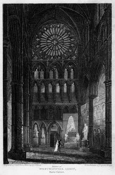 Poets Corner, Westminster Abbey, London, 1815.Artist: Lewis
