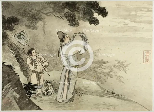 Poets and Immortals after Du Jin ?? (active 1465–1505). Creator: Unknown.