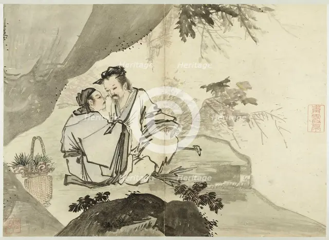 Poets and Immortals after Du Jin ?? (active 1465–1505). Creator: Unknown.