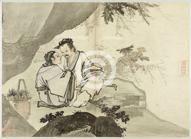 Poets and Immortals after Du Jin ?? (active 1465–1505). Creator: Unknown.
