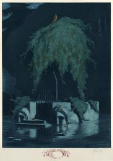 Poet's Tomb, 1913. Creator: Zarins, Rihards (1869-1939)