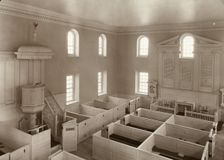 Pohick Episcopal Church, Lorton vicinity, Fairfax County, Virginia, between c1930 and 1939. Creator: Frances Benjamin Johnston
