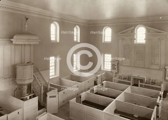 Pohick Episcopal Church, Lorton vicinity, Fairfax County, Virginia, between c1930 and 1939. Creator: Frances Benjamin Johnston.