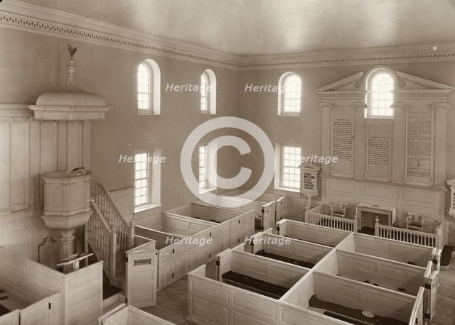 Pohick Episcopal Church, Lorton vicinity, Fairfax County, Virginia, between c1930 and 1939. Creator: Frances Benjamin Johnston.