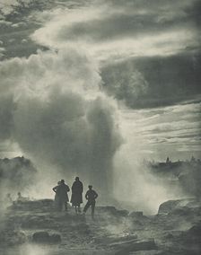 Pohutu Geyser, Whakarewarewa, 1920s. Creator: Harry Moult