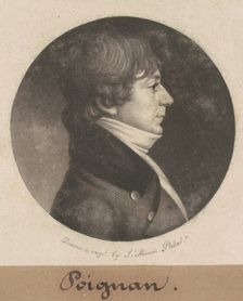 Poignan, 1801. Creator: Charles Balthazar Julien Févret de Saint-Mémin
