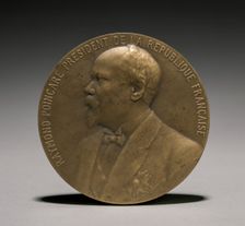 Poincarè Medal (obverse), 1900s. Creator: Léon Julien Deschamps (French, 1860-1928)