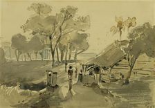 Point de Galle in Ceylon (Sri Lanka), 1858. Creator: Joseph Selleny