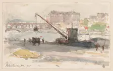Point du Jour, Paris, 1905. Creator: Carel Nicolaas Storm