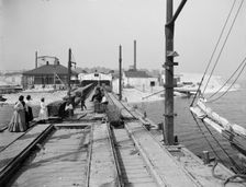 Point oyster houses, Biloxi, Miss., c1906. Creator: Unknown