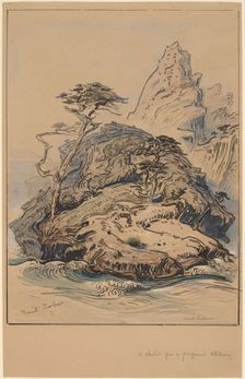 Point Lobos, California, probably 1886. Creator: Samuel Colman