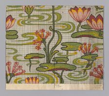 Point Paper (mise-en-carte), France, c. 1880. Creator: Possibly from the firm of Emile Leblanc