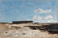 Pointe de Cabellou, Brittany, 1881. Creator: William L. Picknell (American, 1854-1897)