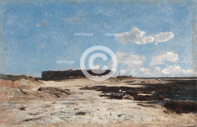 Pointe de Cabellou, Brittany, 1881. Creator: William L. Picknell (American, 1854-1897).