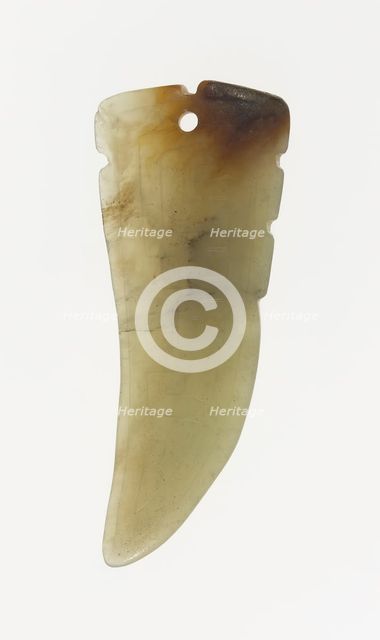 Pointed Pendant, Eastern Zhou period, 7th/6th century B.C. Creator: Unknown.