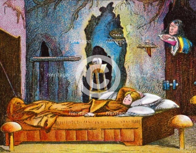 'Poisoning the medicine', c1905. Artist: Unknown.