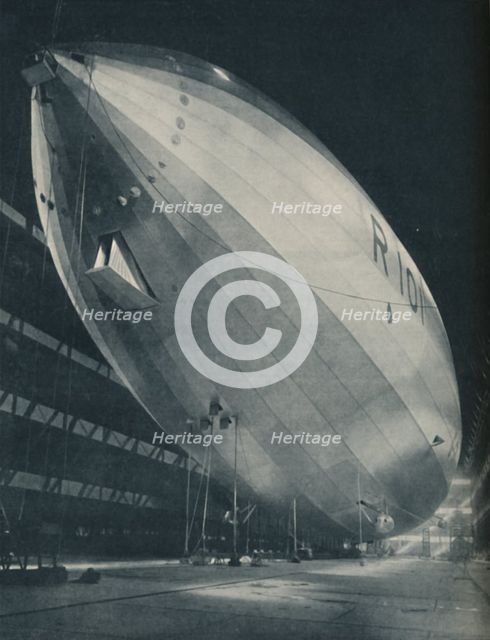 'Poised in the Vast Hall of Her Birthplace, Ready To Take Wing', c1935. Artist: Unknown.
