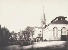 Poissonerie, Caen, 1852-54. Creator: Edmond Bacot