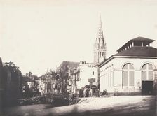 Poissonerie, Caen, 1852-54. Creator: Edmond Bacot