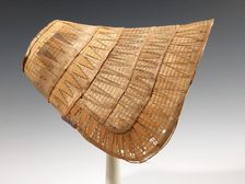 Poke bonnet, American, ca. 1835. Creator: Unknown