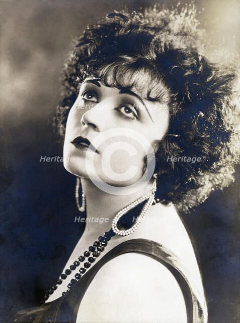 Pola Negri  (1894-1987), film actress born in Poland.