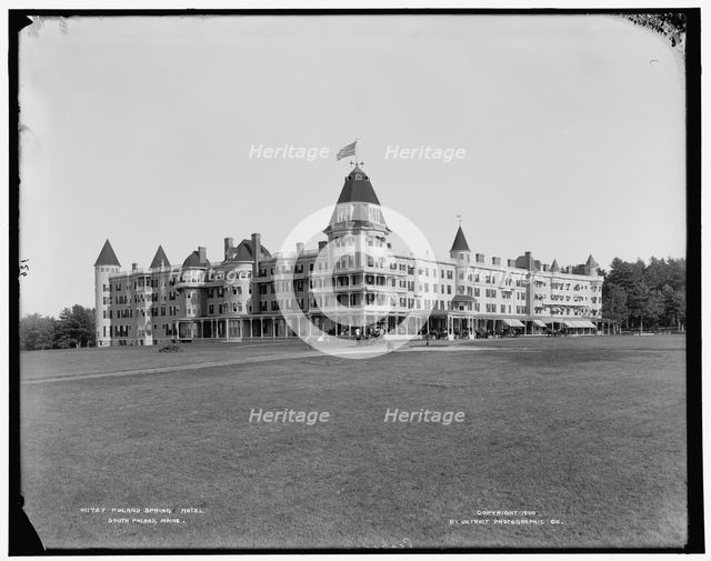 Poland Spring Hotel, South Poland, Maine, c1900. Creator: Unknown.
