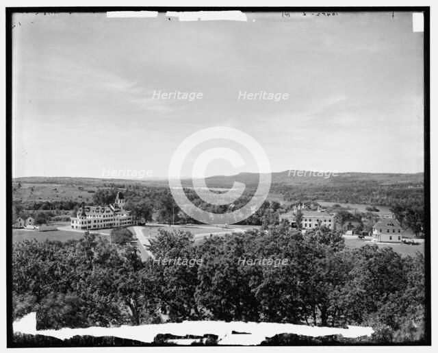 Poland Spring House from the Maine State Building, between 1880 and 1930. Creator: Unknown.